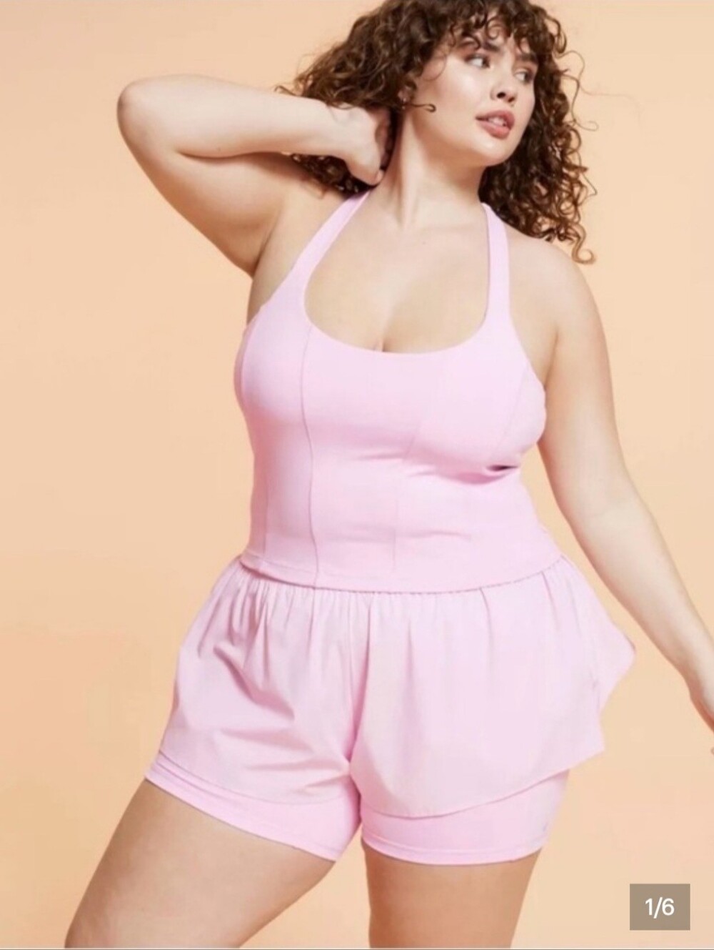 Blogilates Corset Tank Lilac Snow